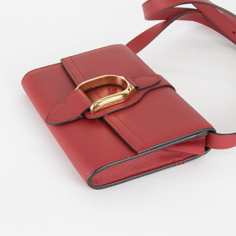 Ralph Lauren Red Wellington Crossbody Bag