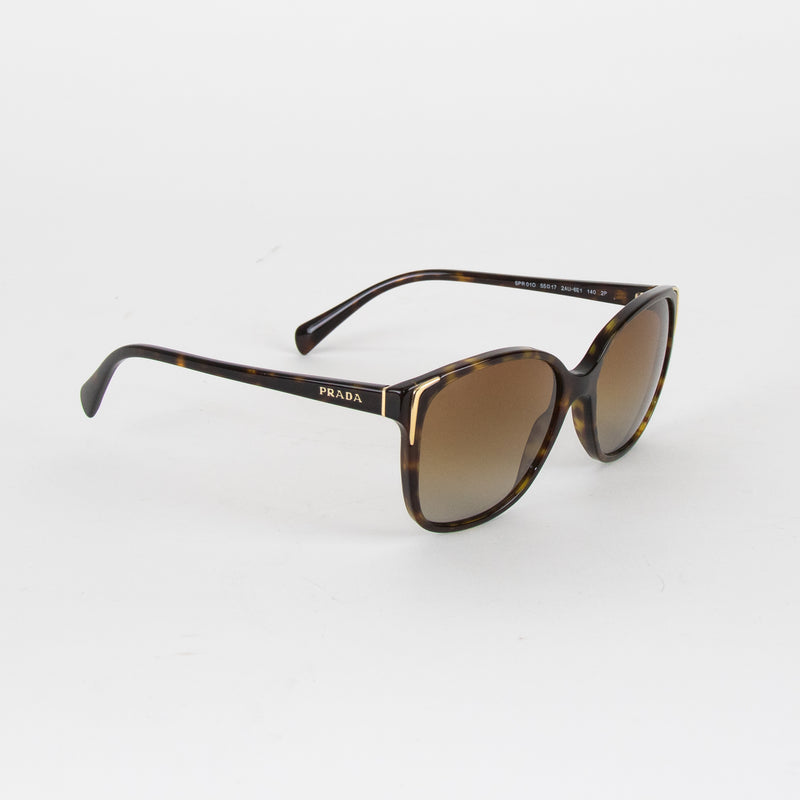 Prada Green Tortoise Shell Sunglasses