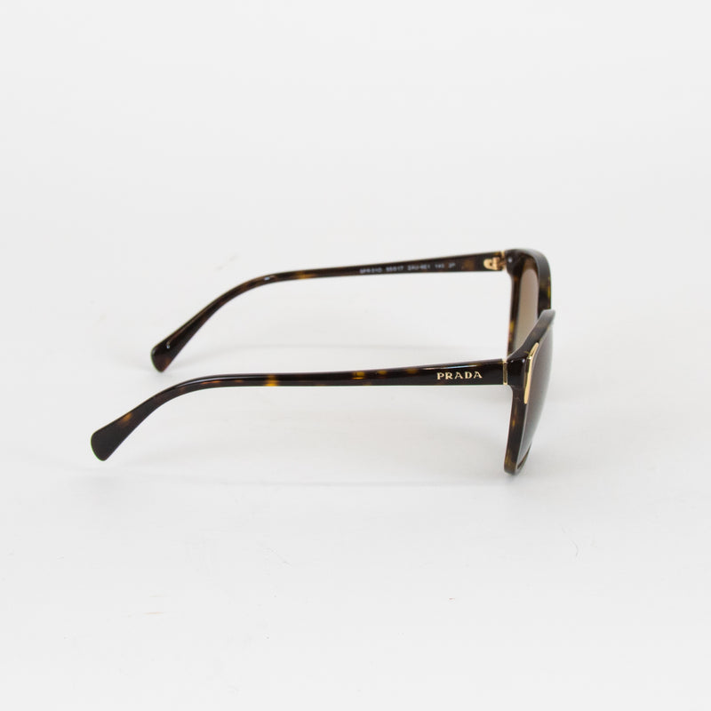 Prada Green Tortoise Shell Sunglasses