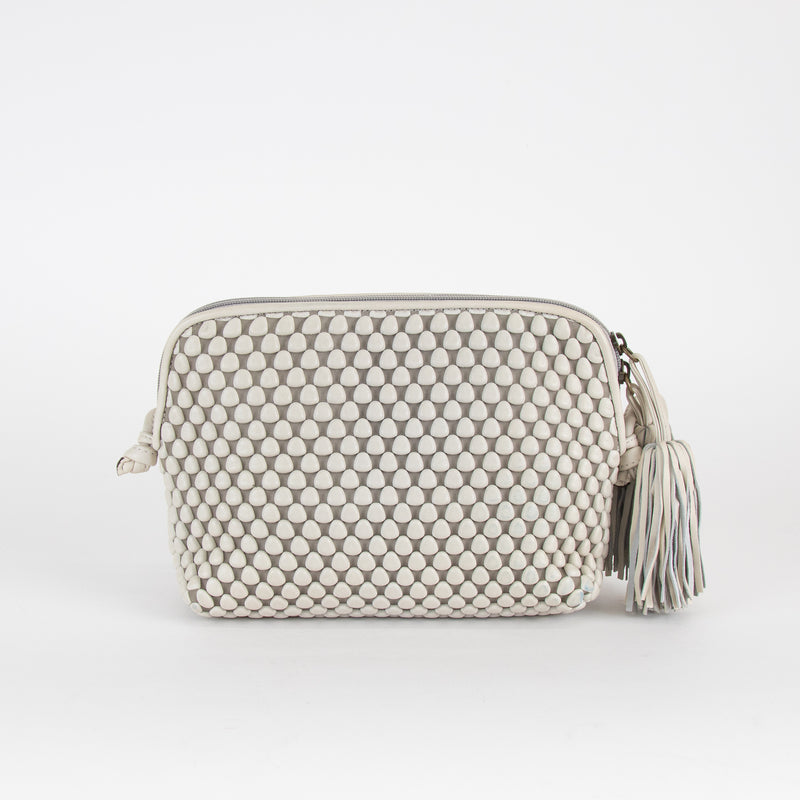 Tissa Fontaneda Large Light Grey Gizmo Bag