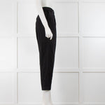 Soeur Black Seer Sucker Trousers