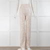 Stine Goya Sugar Swizzle Silver Sequin Stretch Trousers