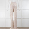 Stine Goya Sugar Swizzle Silver Sequin Stretch Trousers