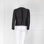 Prada Embellished Black Wool & Silk Jacket