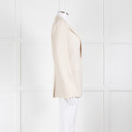 Fabiana Filippi Small Sequin Cream Blazer