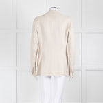 Fabiana Filippi Small Sequin Cream Blazer