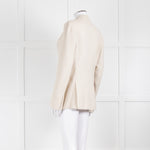 Fabiana Filippi Small Sequin Cream Blazer