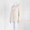 Fabiana Filippi Small Sequin Cream Blazer