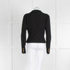 Dolce & Gabbana Black Cropped Jacket With Lace Insert