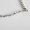 Theo Fennell 18k White Gold Diamond Heart Necklace