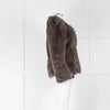 Freda Mokka Sheepskin Coat