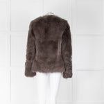 Freda Mokka Sheepskin Coat