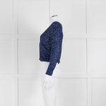 Just Cavalli Blue Sparkly Cardigan