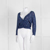 Just Cavalli Blue Sparkly Cardigan