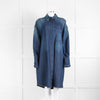 MM6 Maison Margiela Contrast Fabric Denim Shirt Dress