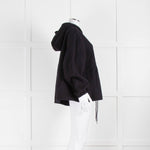 Soeur Navy Double Face Hoodie