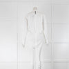 Proenza Schouler White Front Strap Long Sleeve Shirt