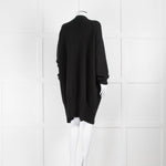 Raey Black Cashmere Button Up Cardigan