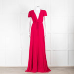 Reformation Cerise Maxi Wraparound Dress