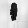 Raey Black Cashmere Button Up Cardigan