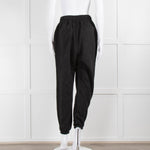 The Frankie Shop Cuffed Black Joggers