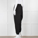 The Frankie Shop Cuffed Black Joggers