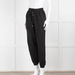 The Frankie Shop Cuffed Black Joggers