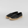 Saint Laurent Black Lea Espadrille