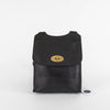 Mulberry Black Grained Leather Antony Crossbody Bag