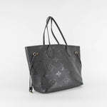 Louis Vuitton Black Empreinte Leather Neverfull MM