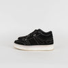 Jimmy Choo Black Suede And Crystal Hawaii Sneaker With Extra Laces