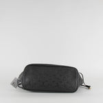 Louis Vuitton Black Empreinte Leather Neverfull MM