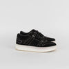 Jimmy Choo Black Suede And Crystal Hawaii Sneaker With Extra Laces