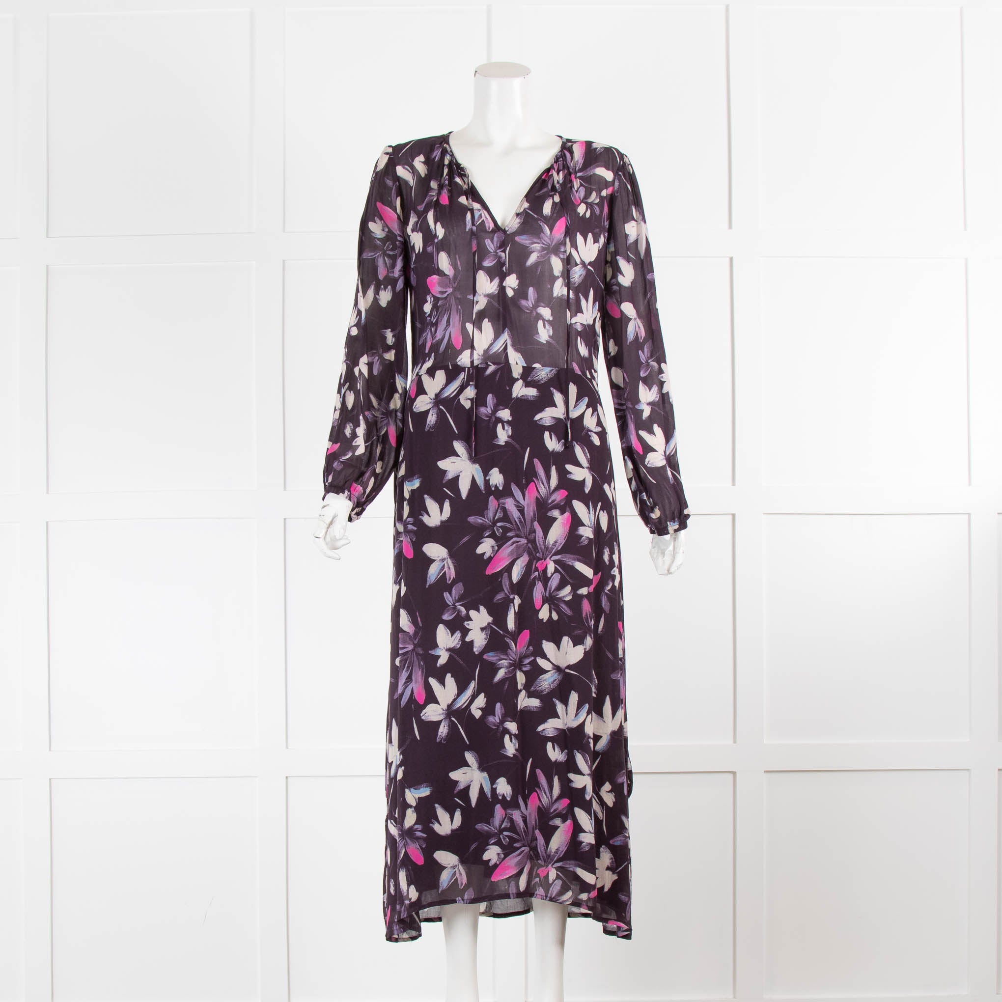 Bella Dahl Purple Floral Maxi Dress – Phoenix Style