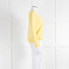 Weekend Max Mara Yellow Cashmere Blend Fine Sweater