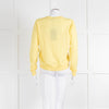 Weekend Max Mara Yellow Cashmere Blend Fine Sweater