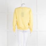 Weekend Max Mara Yellow Cashmere Blend Fine Sweater