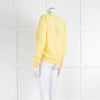 Weekend Max Mara Yellow Cashmere Blend Fine Sweater