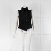 Joseph Black Shearling Gilet