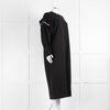 Mother Of Pearl Black Pearl Detail Cotton Sweatshirt Dress