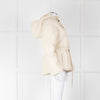 Ba&sh Cream Hooded Puffer Easter Jacket