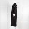 Mother Of Pearl Black Pearl Detail Cotton Sweatshirt Dress