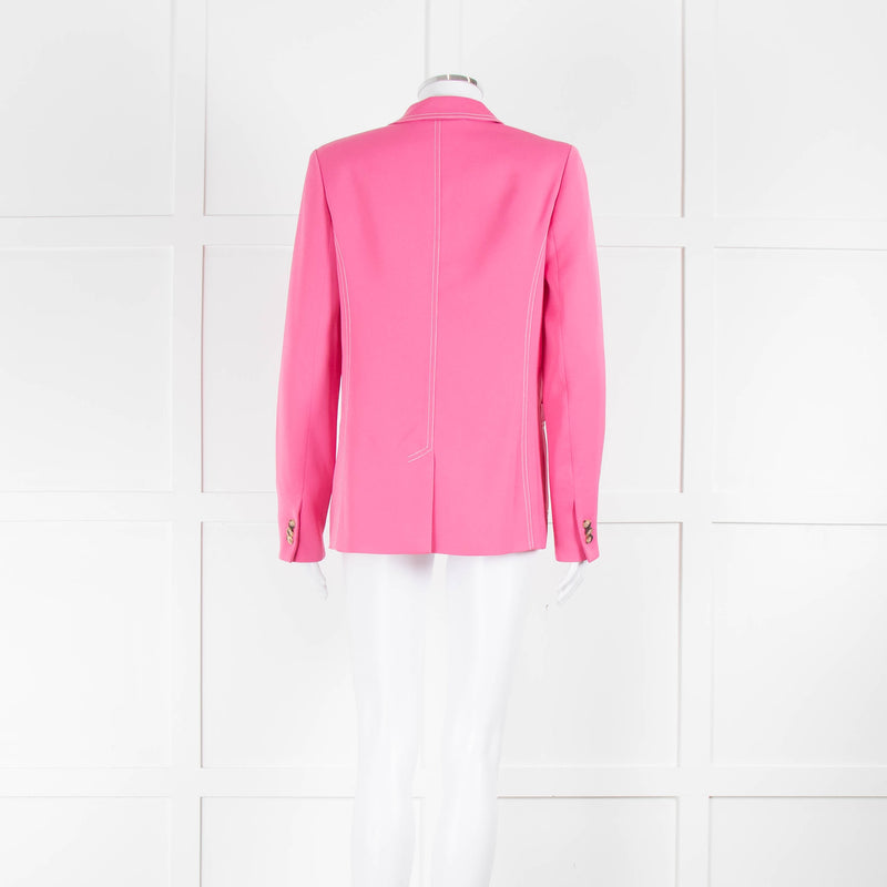 Me + Em Bright Pink Statement Blazer Jacket