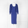 Altuzarra Blue Knit Bodycon Dress with Jacket