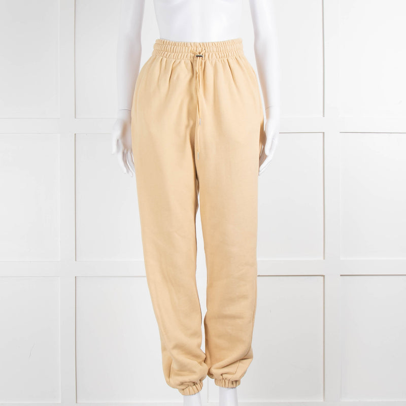 The Frankie Shop Yellow Cotton Joggers