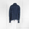 Marques Almeida Dark Denim Raw Hem Jacket