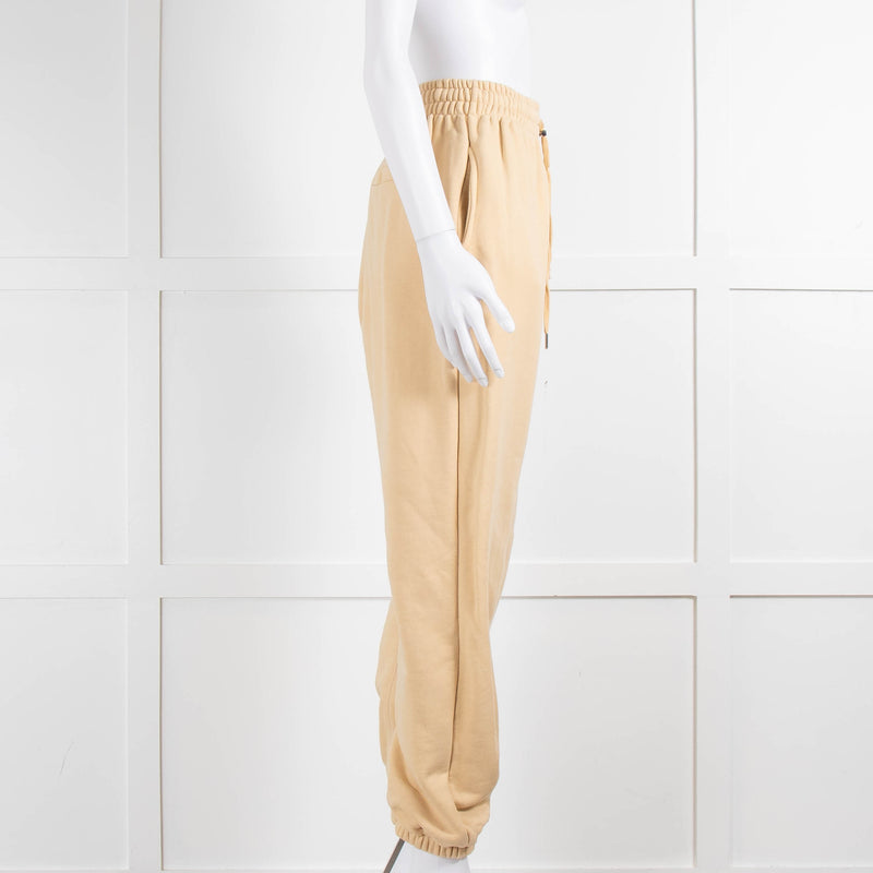 The Frankie Shop Yellow Cotton Joggers