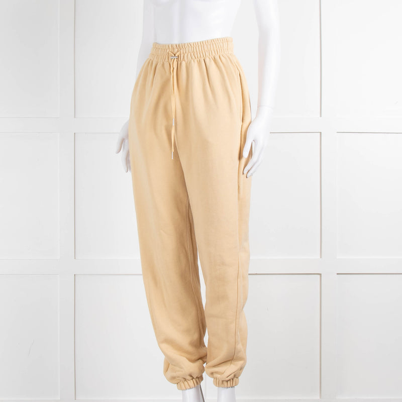 The Frankie Shop Yellow Cotton Joggers