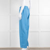 Ganni Sky Blue Cotton Blend Joggers