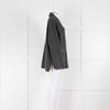 Acne Studios Dark Grey Double Faced Zip Front Jacket